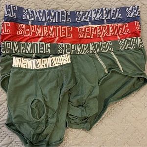 Set of 4 Sepratec Briefs